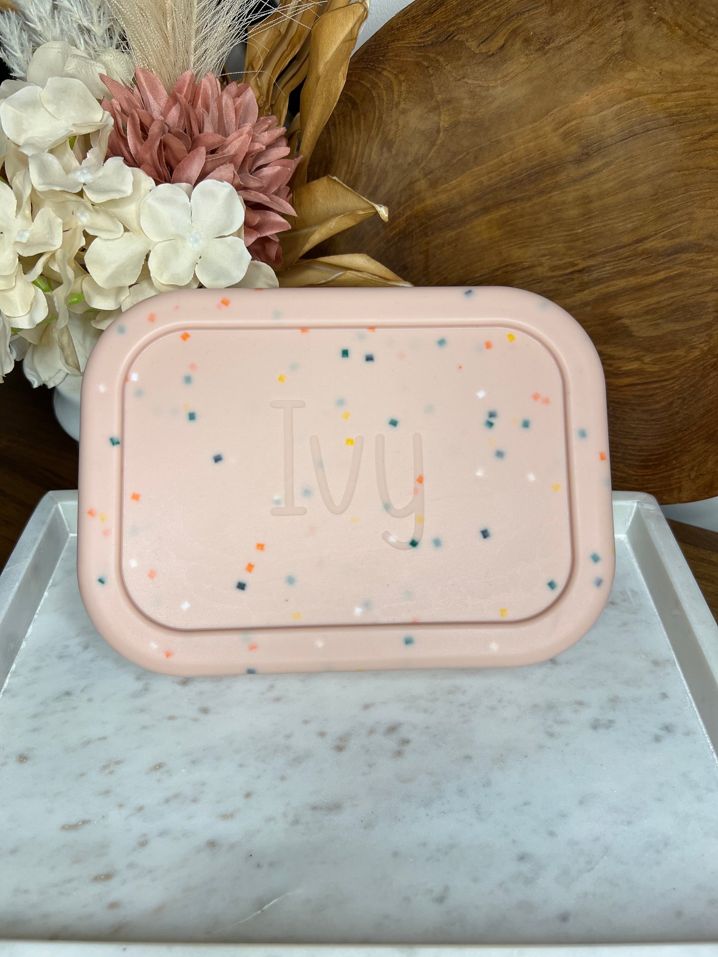 Confetti Silicone Bento Box