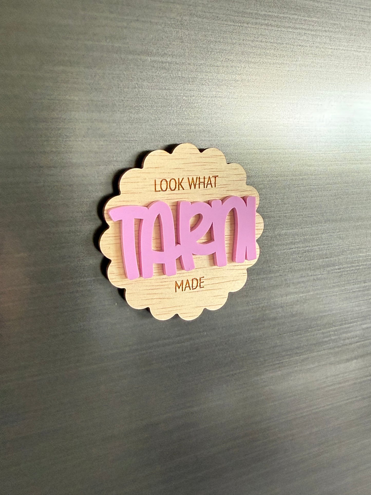 Look What I Made Personalised Magnet | Fridge Magnet