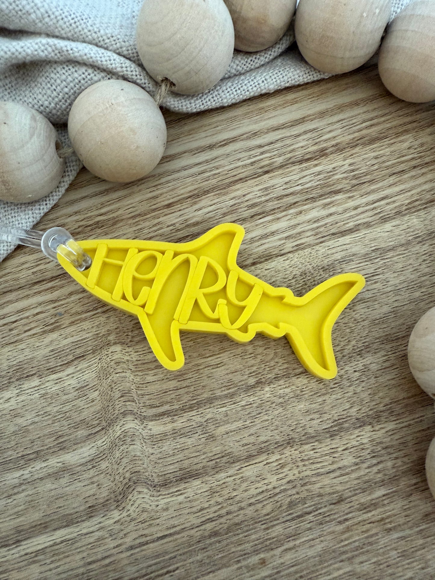 Shark Personalised Bag Tag | Baby Shark Gift Tag