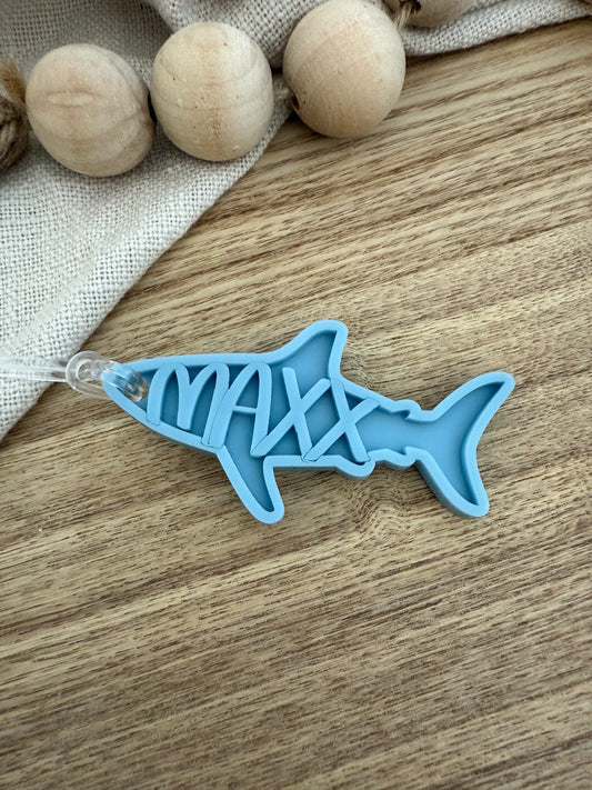 Shark Personalised Bag Tag | Baby Shark Gift Tag