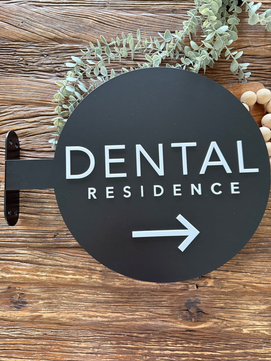 Custom Metal Business Sign — Wall Mounted