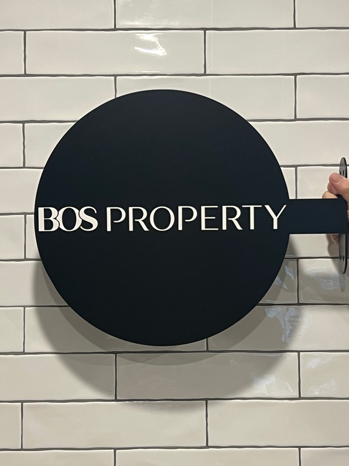 Metal Wall Mounted Sign |Business Signage | Fold Sign