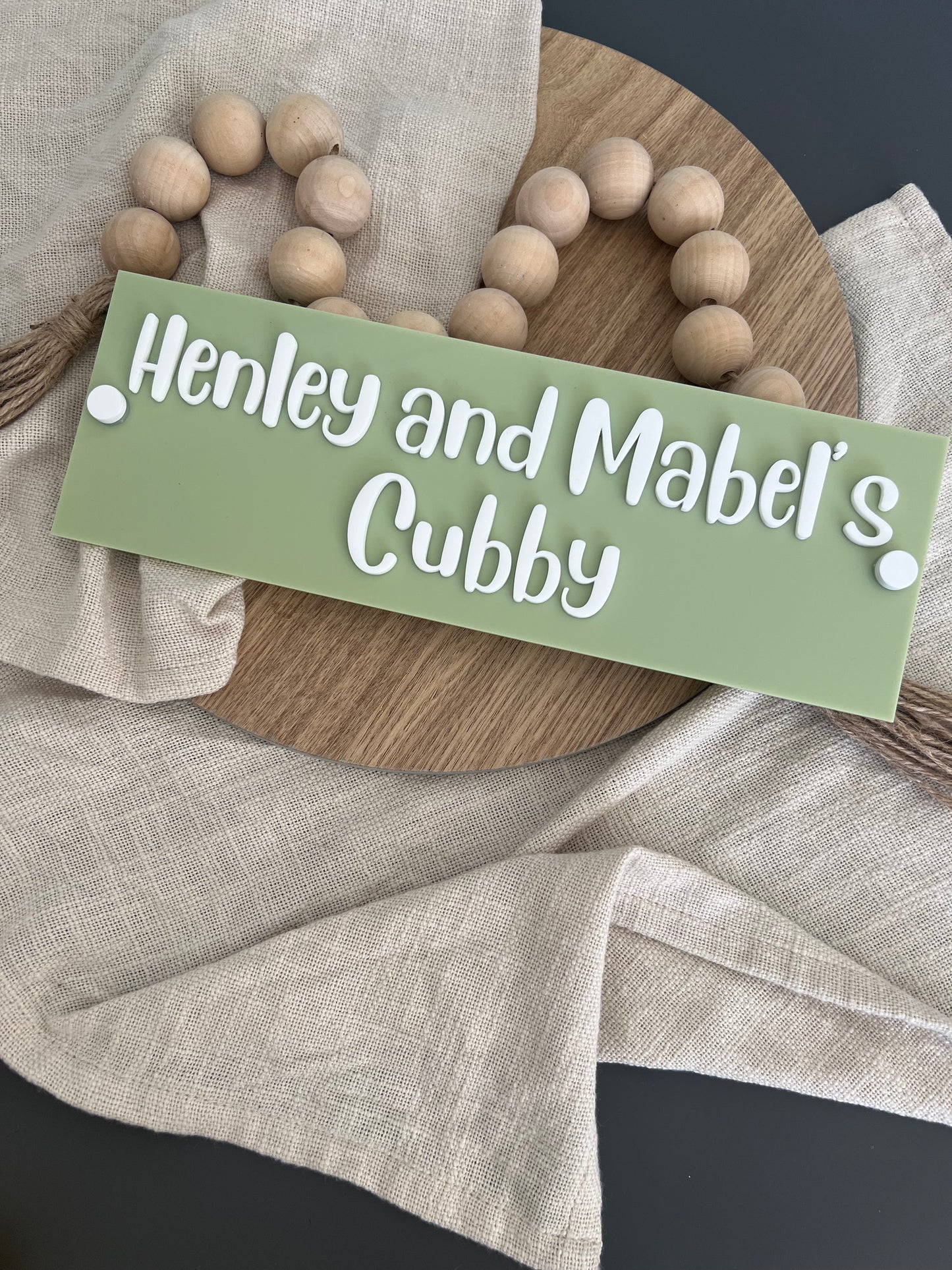 Pool House |Cubby House | Sign | Rectangle