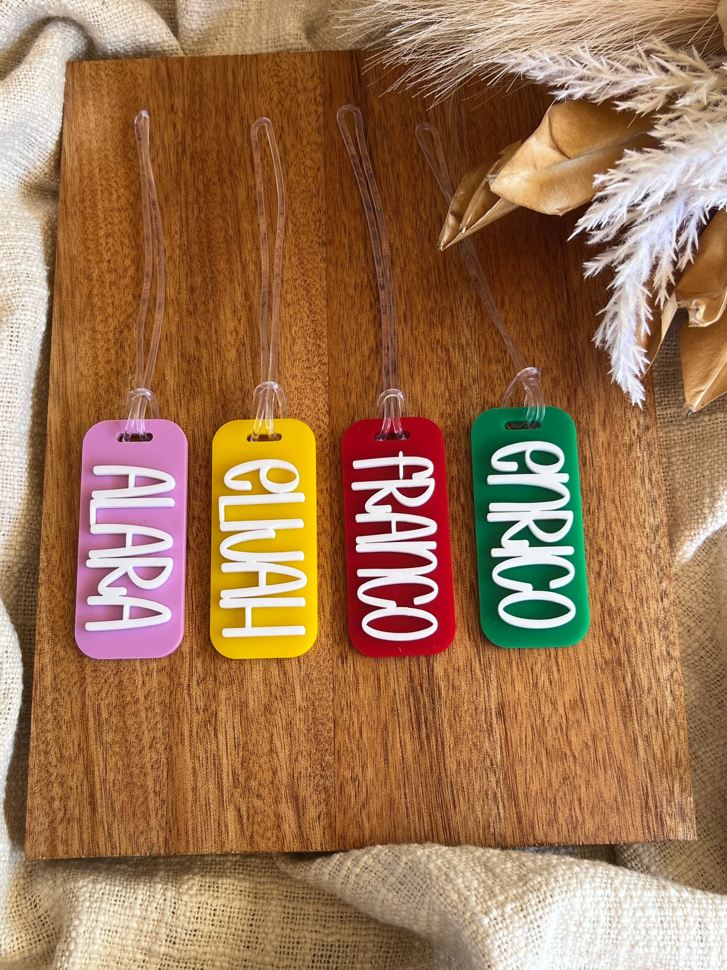 Super Cute Bag Tag Personalised | Keychain
