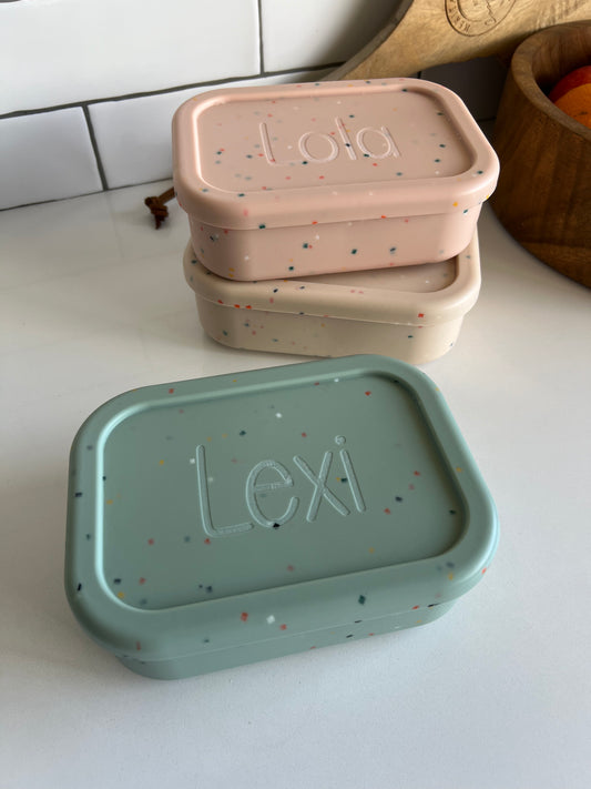 Confetti Silicone Bento Box