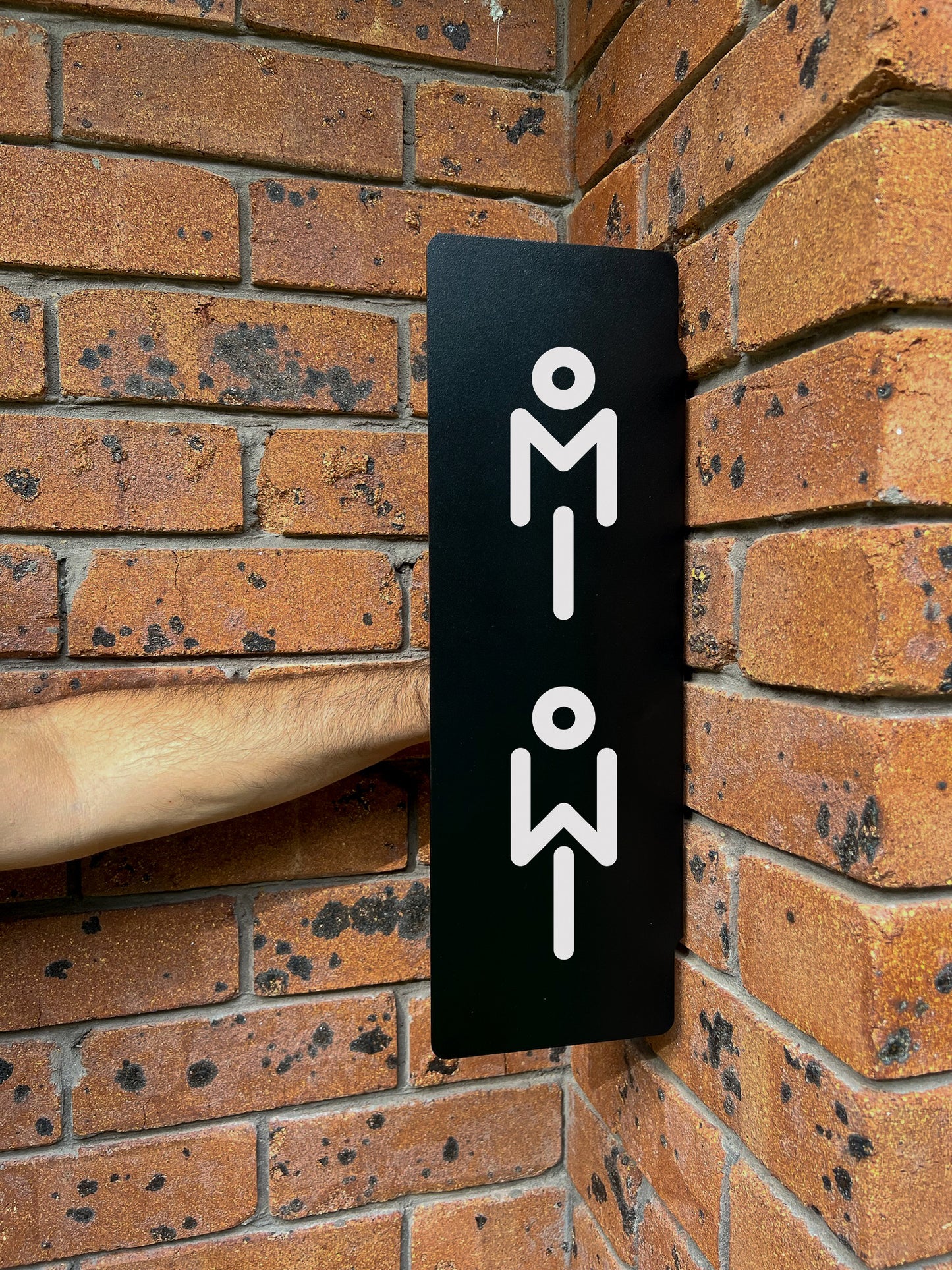 Slab Metal Wall Mounted Sign |Business Signage | Slab Sign