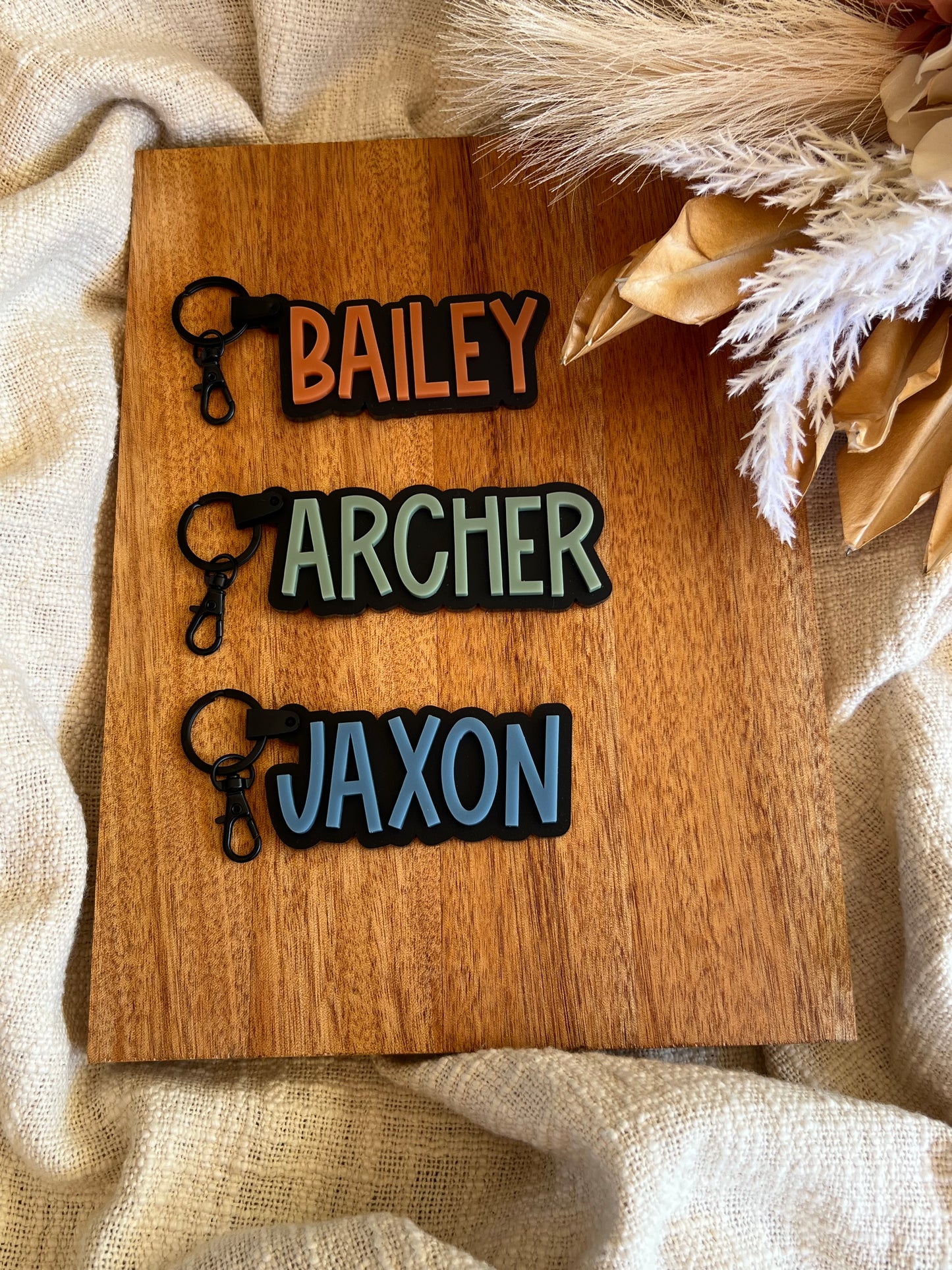 Matte Black Bag Tag
