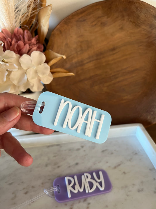 Super Cute Bag Tag Personalised | Keychain