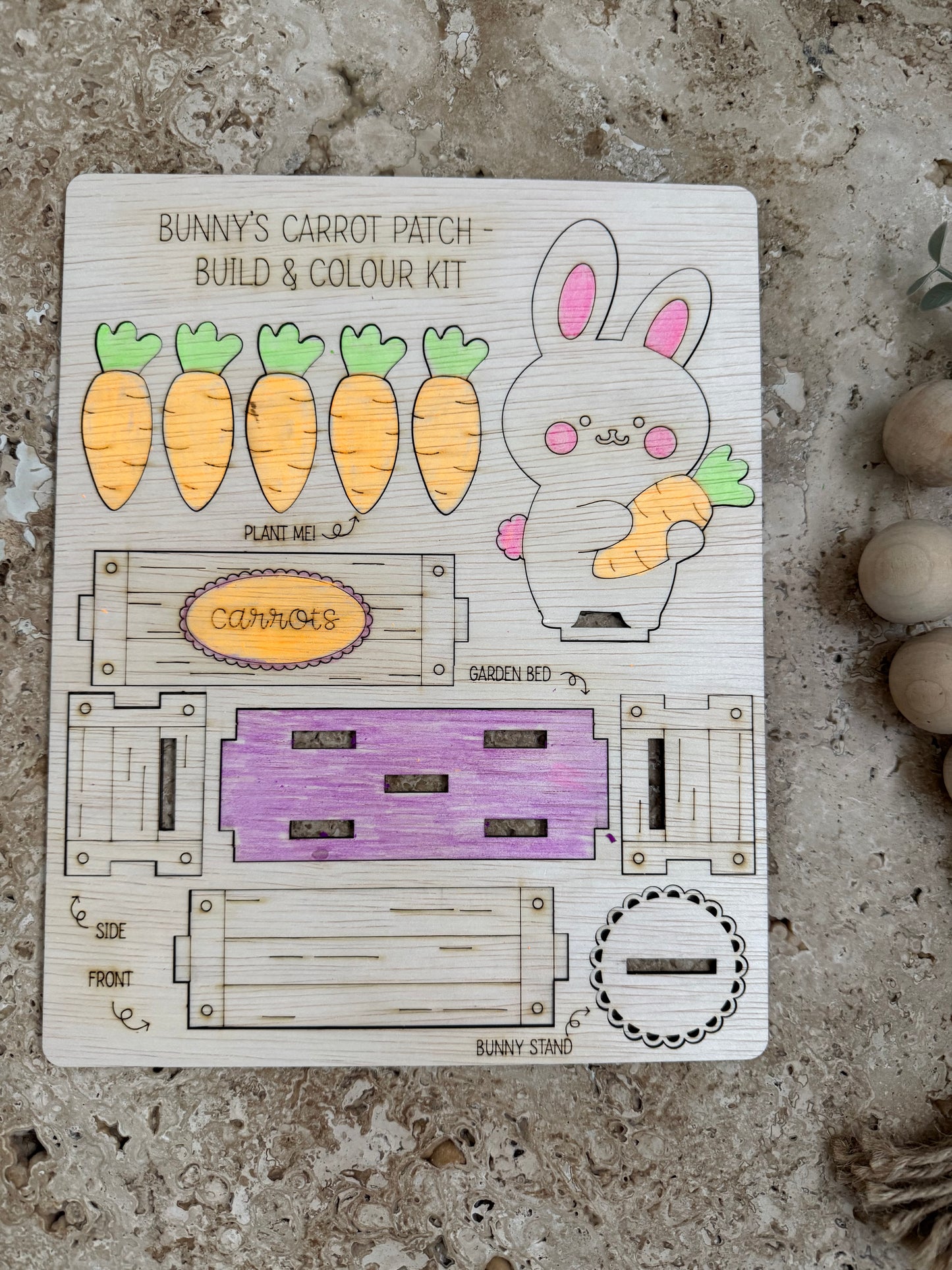 Bunny Garden Pop-Out DIY Easter Kit