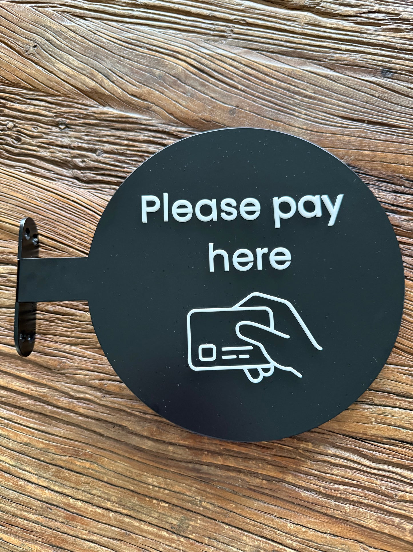 Custom Metal Business Sign — Wall Mounted