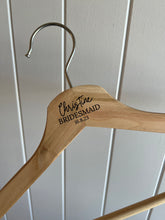 Load image into Gallery viewer, Wedding Bridal Party Hangers Personalised
