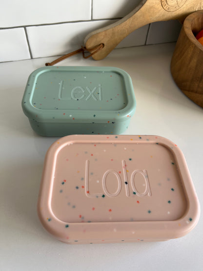 Confetti Silicone Bento Box