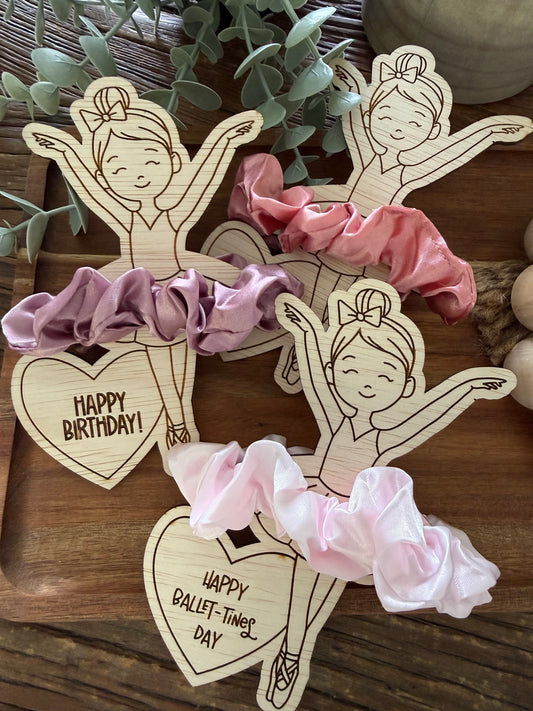 Ballerina Scrunchie Holder