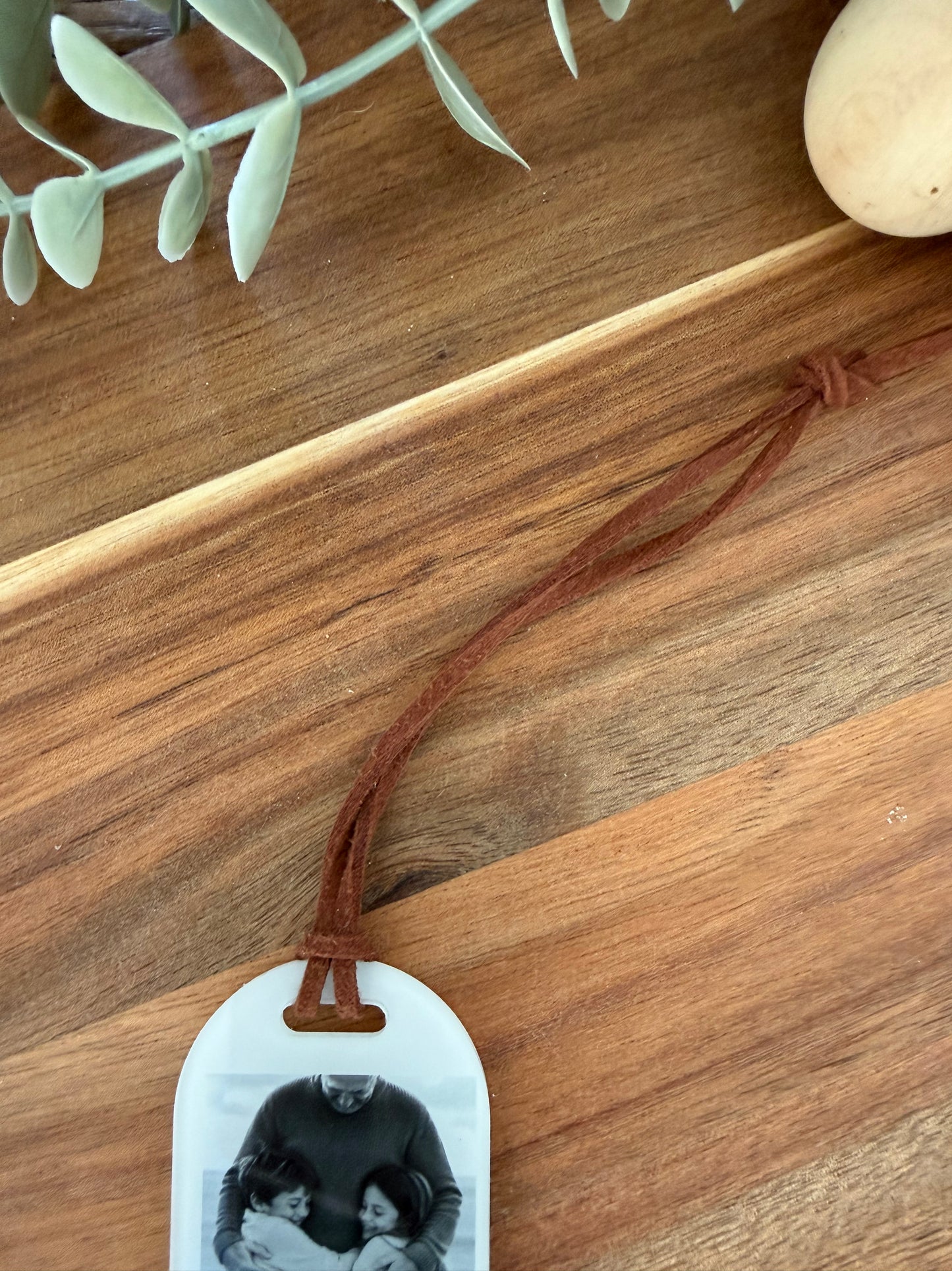 Father's Day Bookmark - Custom Photo Acrylic Bookmark