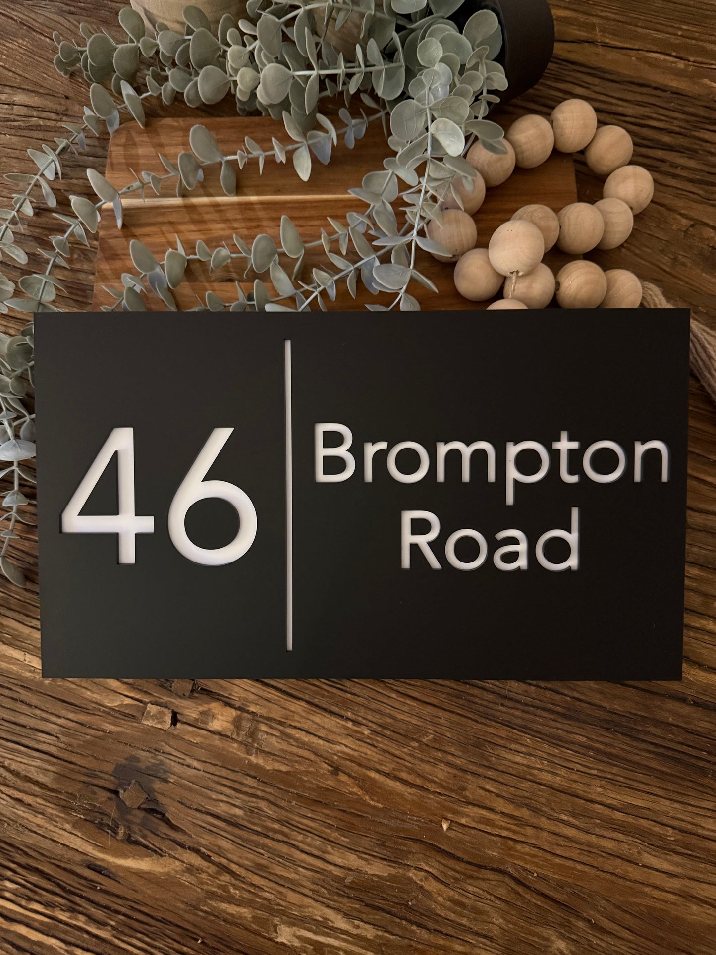 House Number Signage - Toronto Style