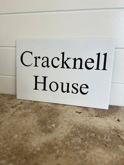 House Sign | Business Branding Sign | Cubby House Sign