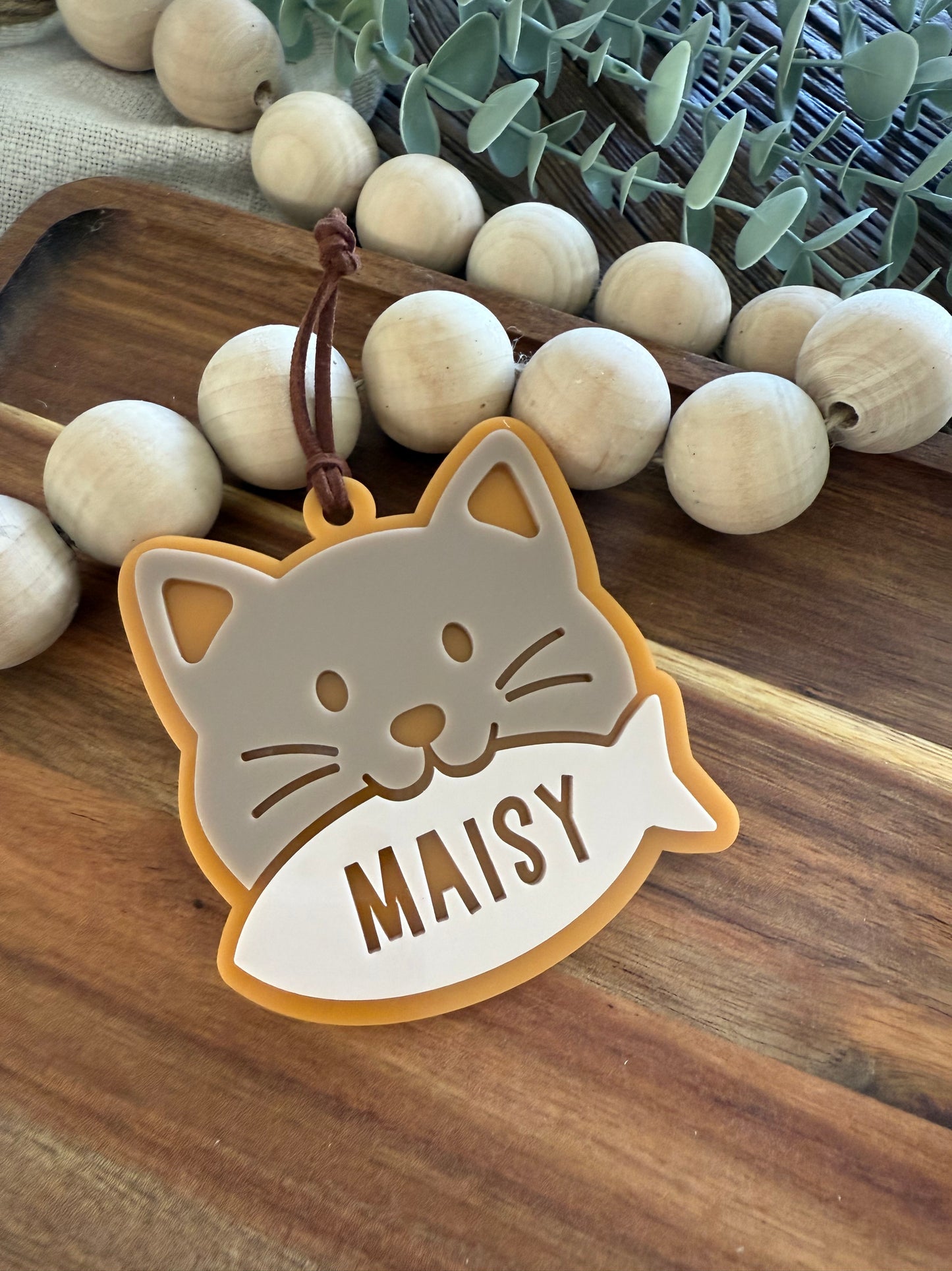 Personalised Pet Christmas Ornament | Custom Cat or Dog Christmas Tree | Pet Memorial Gift