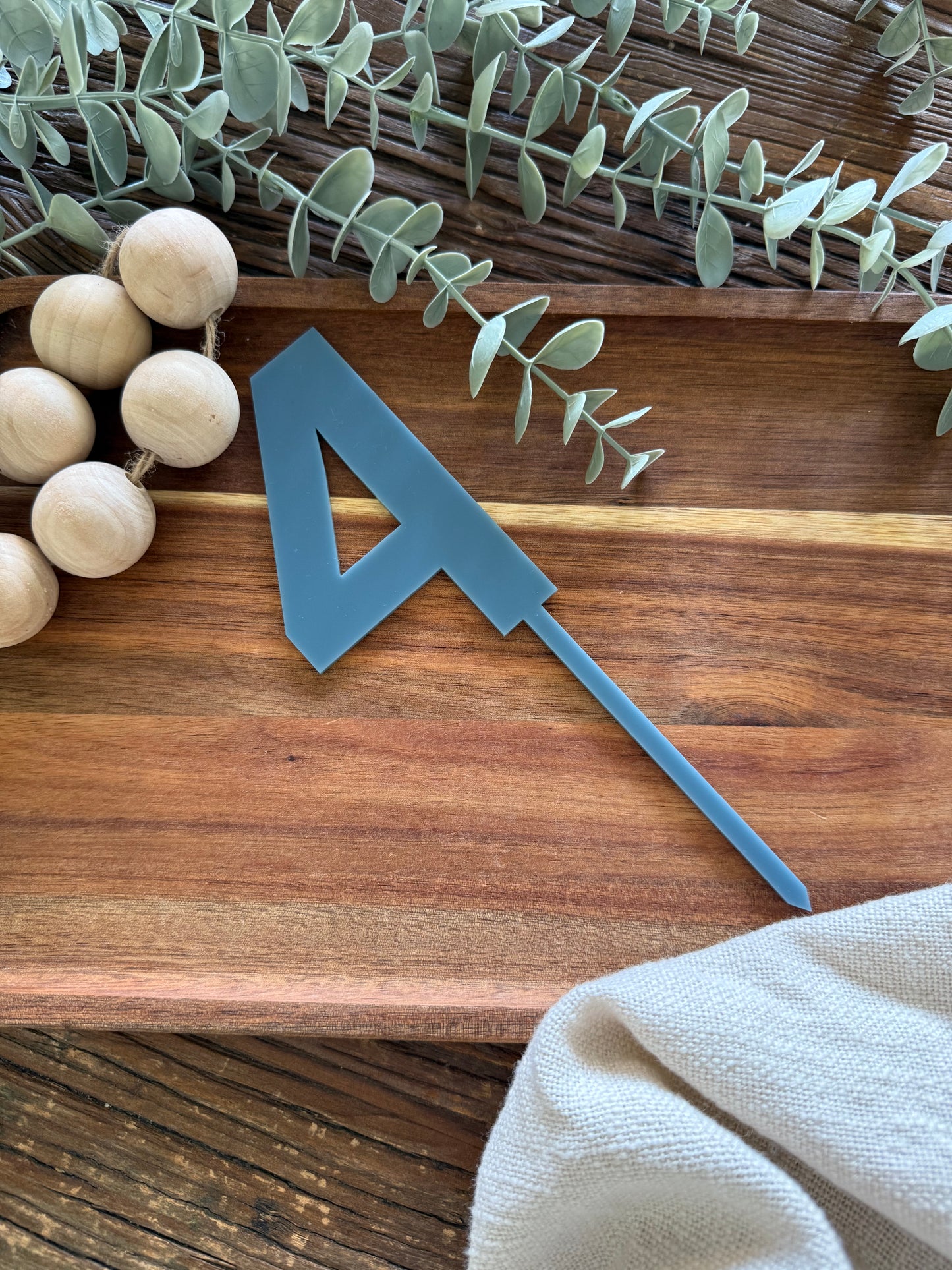Number Cake Topper — Solid Colours