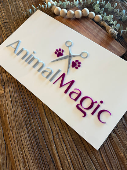 Custom Business Signs — Price on Application