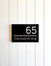 Load image into Gallery viewer, Rectangle House Number Signage - Killara Style
