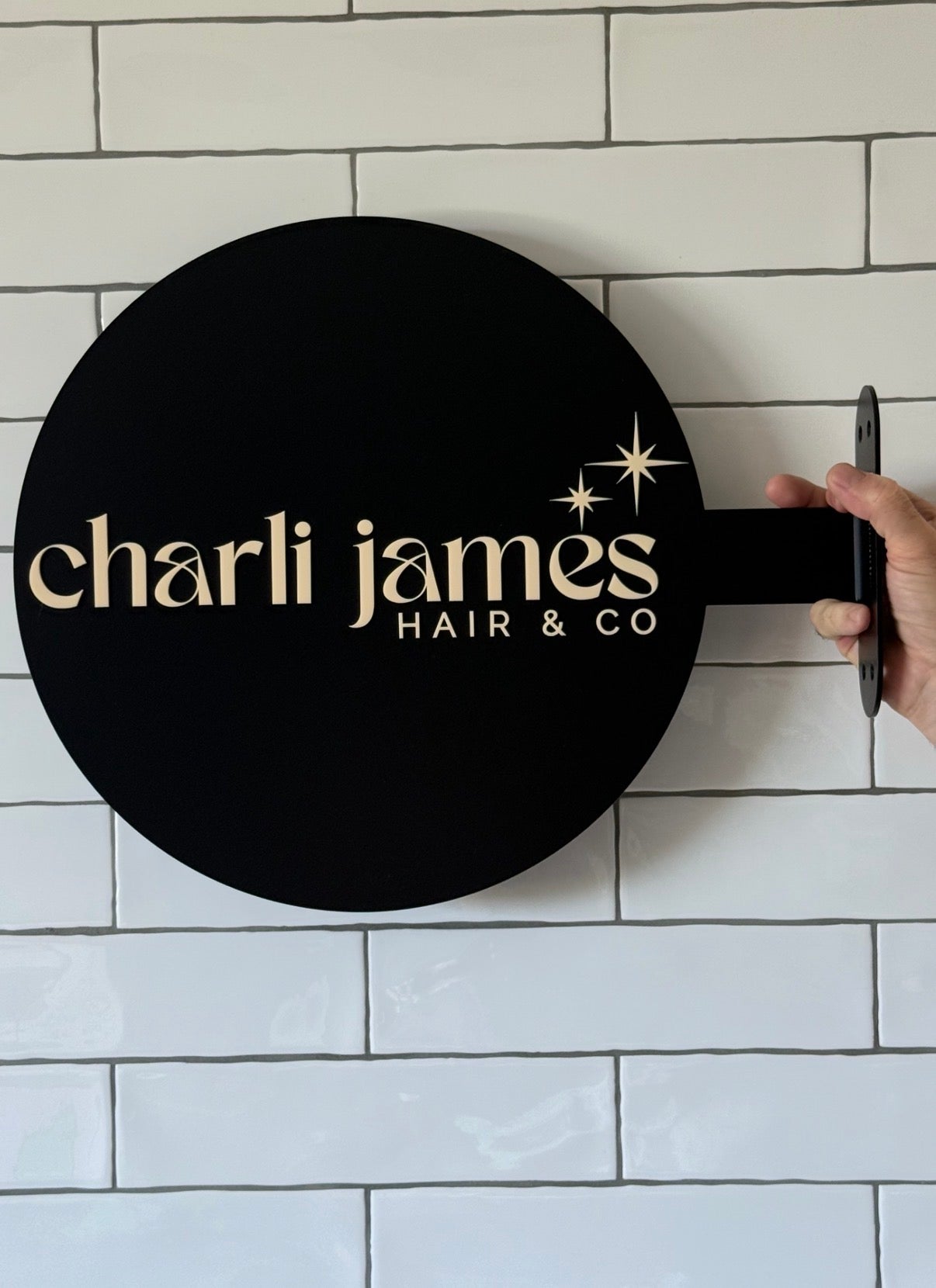 Custom Metal Business Sign — Wall Mounted