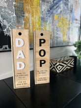 Load image into Gallery viewer, Father’s Day Wooden Wine Gift Box
