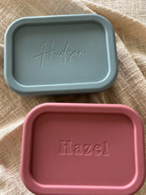 Load image into Gallery viewer, Personalised Silicone Bento Box
