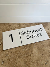 Load image into Gallery viewer, House Number Signage - Toronto Style
