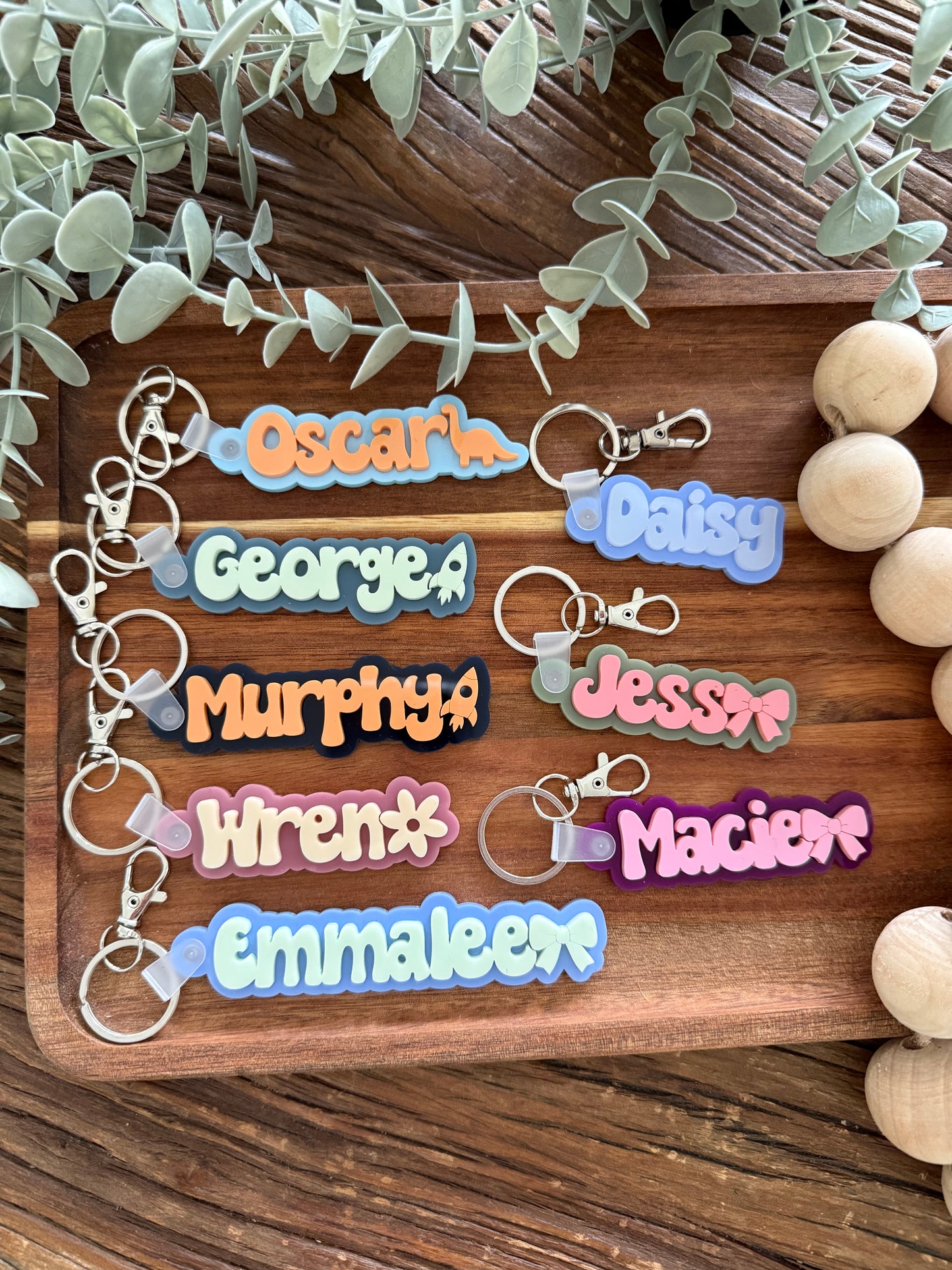 Icon Bag Tag — Kids School Backpack Tag Personalised