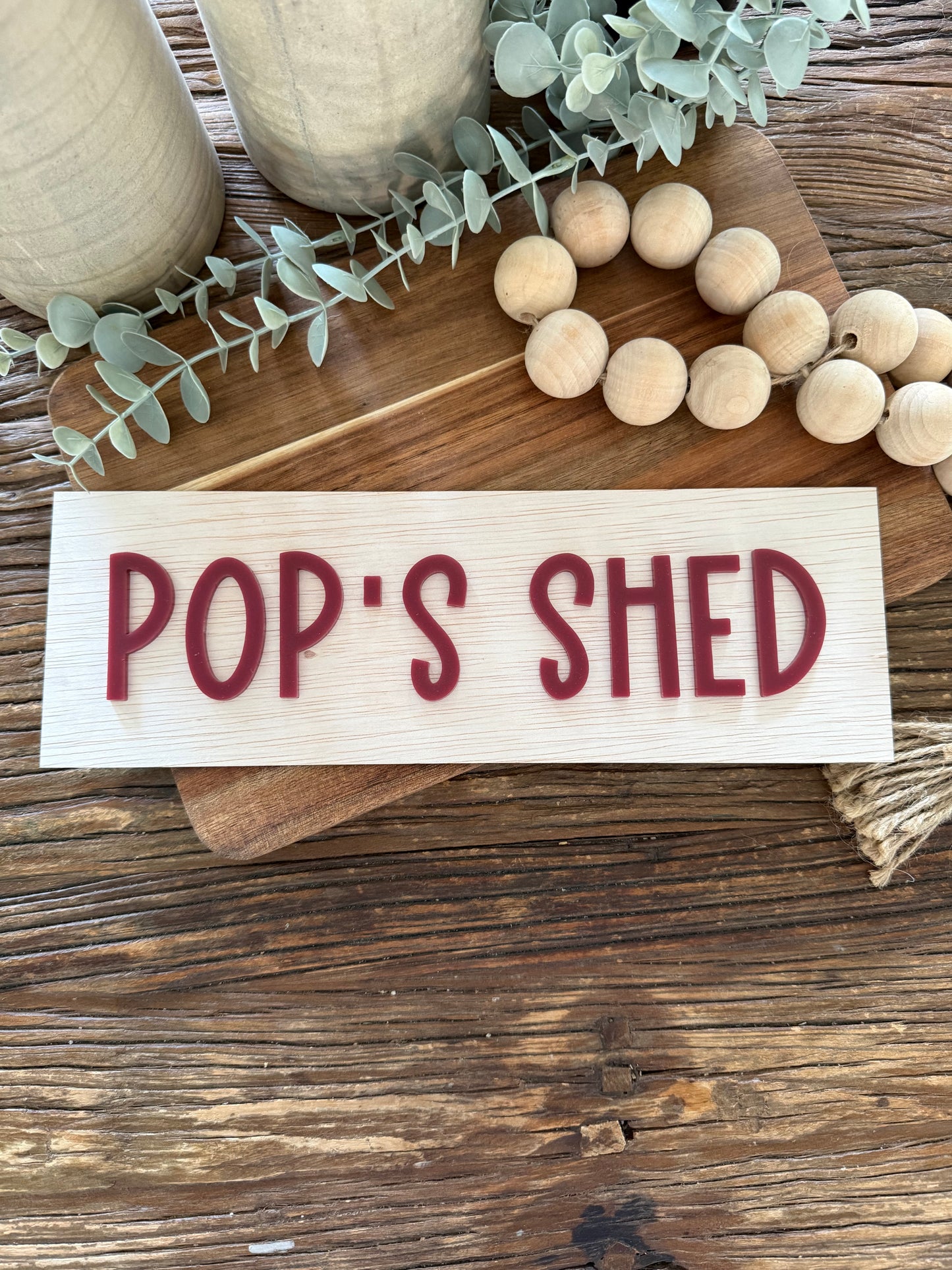 Father's Day Garage Sign - Man Cave Custom Signage