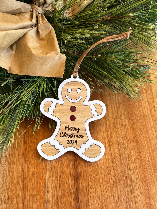 Gingerbread Man Ornament | Christmas Ornament