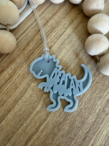 Dinosaur Personalised Bag Tag | Dino Gift Tag