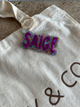 Load image into Gallery viewer, Confetti Glitter Bag Tag
